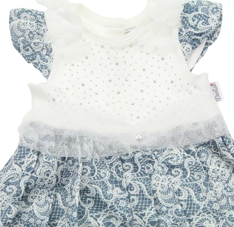 Donino Baby Kız Bebek Balon Elbise 019-809-027