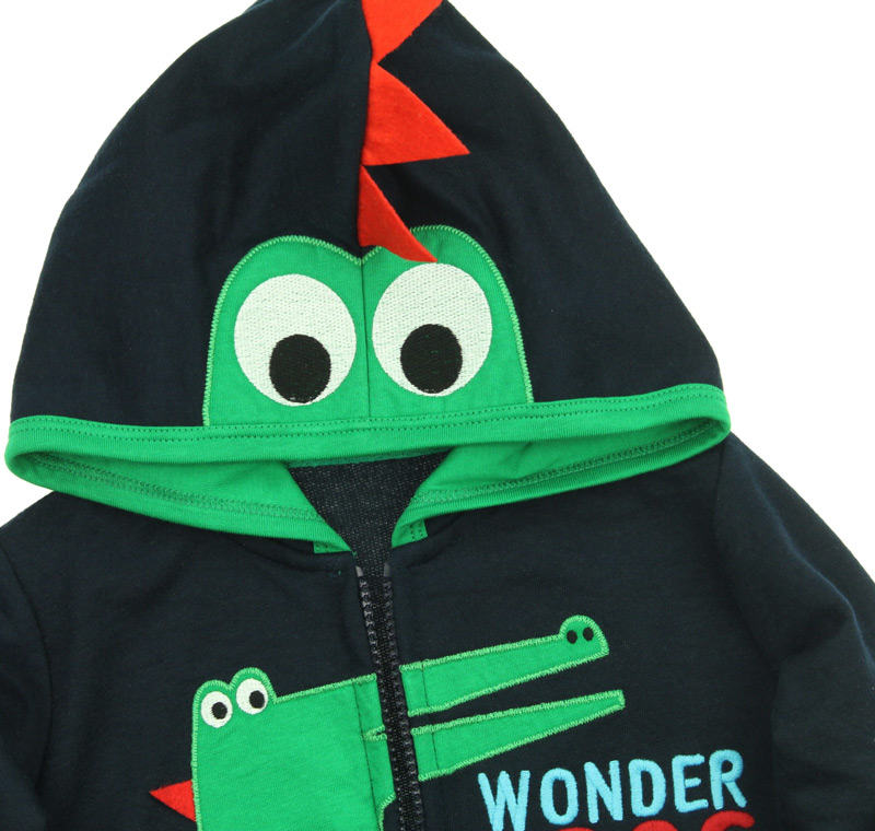 Wonder Kids Erkek Bebek Kapşonlu Ceket 010-4417-012